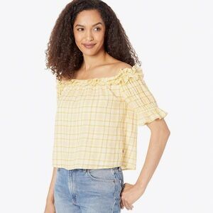 NWT Tommy Hilfiger Over-the-shoulder Ruffle Top Size 2x